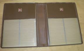 Victor Kardex Visible Book Fleet Maintenance Record Card Holder Vintage.png