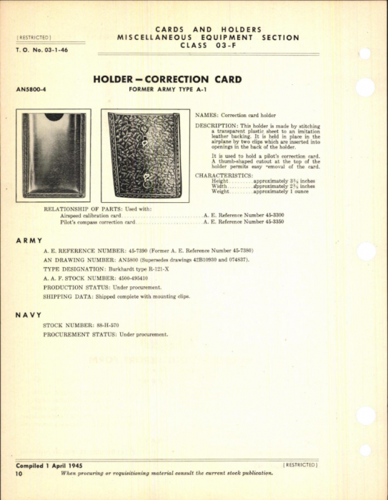 Index of Army-Navy Aeronautical Equipment - Miscellaneous, Page 10.png