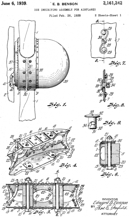2,161,242 - Ice Inhibiting Assembly for Airplanes.png