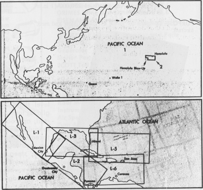 Enroute Pacific Ocean and Hawaii Islands Chart (Reduced, Grayscaled, Converted).png