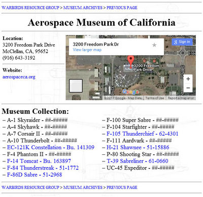 Aerospace Museum of California.jpg (128.26 KiB) Viewed 1353 times Aerospace Museum of California.jpg